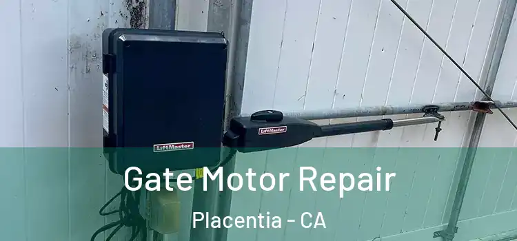 Gate Motor Repair Placentia - CA