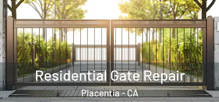 Residential Gate Repair Placentia - CA