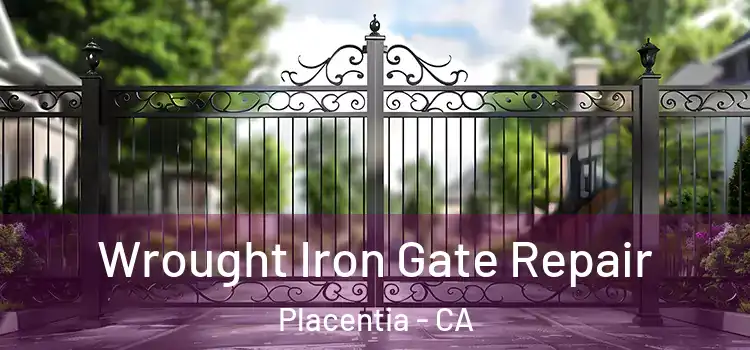 Wrought Iron Gate Repair Placentia - CA
